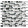 Andova Tiles SAMPLE Highline 0625 x 125 Glass Mosaic Sheet Floor Use Tile SAM-ANDHIG150